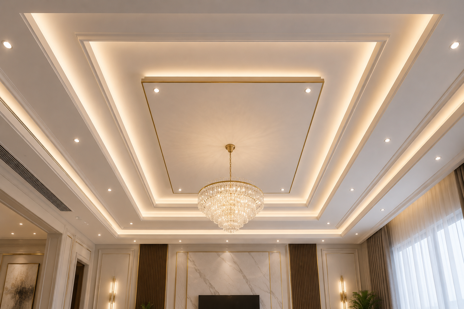 Luxury exterior painting for villas in Abu Dhabi
