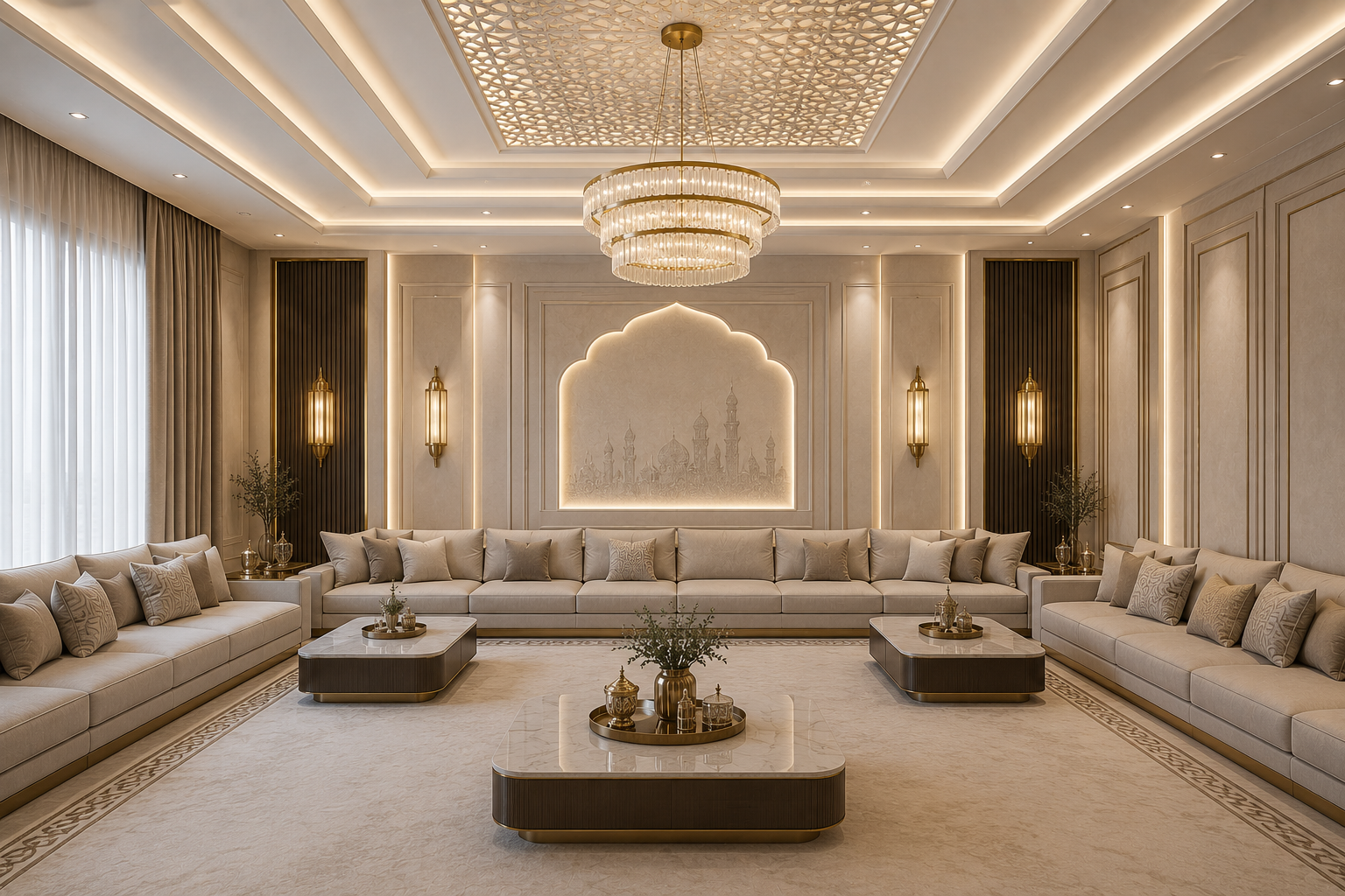 Luxury wallpaper installation in Abu Dhabi and Al Ain