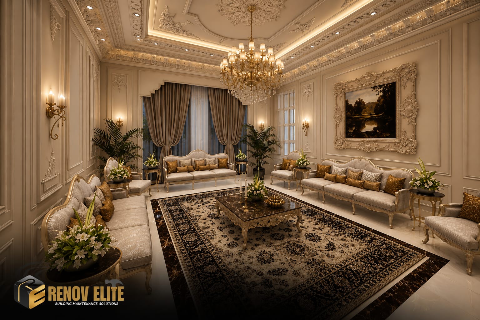Interior Painting Services in Abu Dhabi